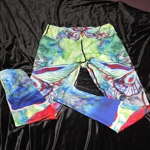 Vibrant Artistic Print Women's Leggings